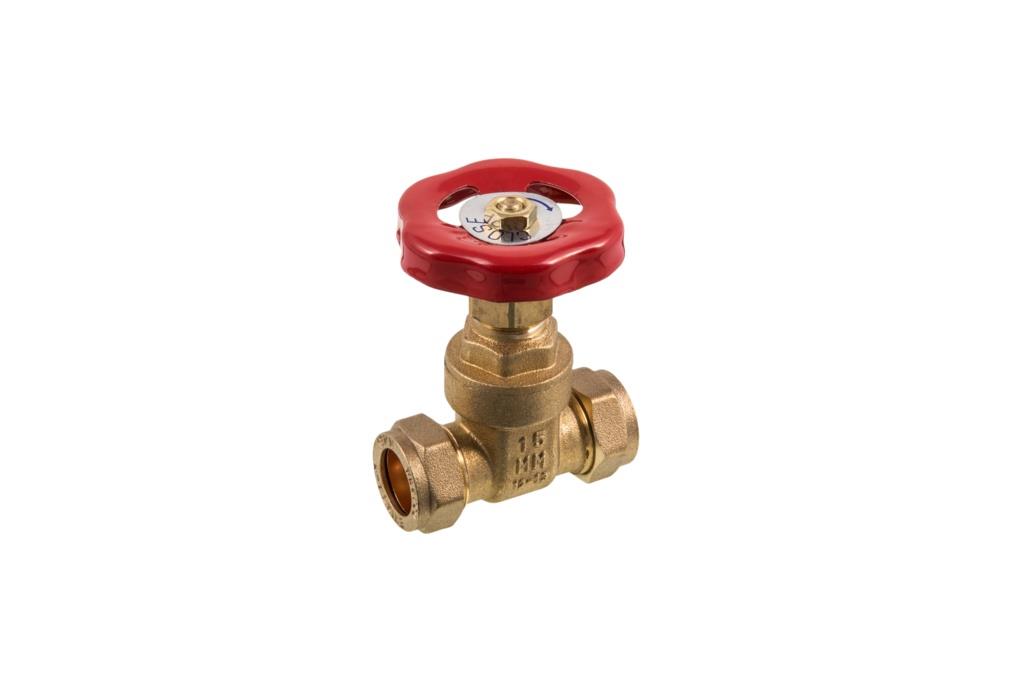 Securplumb Brass CXC Gate Valve 15mm Securplumb Brass CXC Gate Valve 15mm